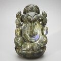 Labradorite Carved Ganesh ~115mm