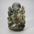 Labradorite Carved Ganesh ~88mm