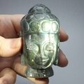 Labradorite Carved Thai Buddha Head ~74mm
