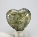 Labradorite Crystal Heart ~45mm