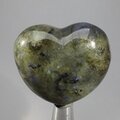 Labradorite Crystal Heart ~45mm