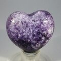 Lepidolite Crystal Heart ~45mm