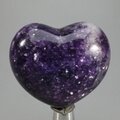 Lepidolite Crystal Heart ~45mm