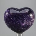 Lepidolite Crystal Heart ~45mm