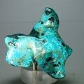 MAGNIFICENT Chrysocolla and Malachite Polished Stone ~88mm