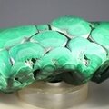 Malachite Freeform Polished Stone ~72mm