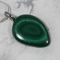 Malachite Gemstone Pendant ~30mm