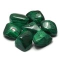 Malachite Tumble Stone (25-30mm) - Single Stone