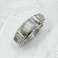 Moonstone 925 Sterling Silver Ring~8.5 US / Q 3/4 UK
