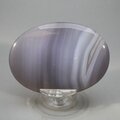 Natural Banded Agate Palmstone (Extra Grade) ~70x50mm