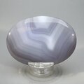 Natural Banded Agate Palmstone (Extra Grade) ~70x50mm
