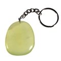 New Jade Disc Fob Keyring