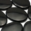 Obsidian Palm Stone ~70x50mm