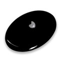 Obsidian Thumb Stone ~40mm