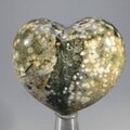 Ocean Jasper Crystal Heart ~45mm