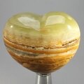 Onyx Crystal Heart ~45mm