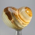 Onyx Crystal Heart ~45mm