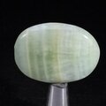 Pistachio Calcite Massage Stone ~40mm