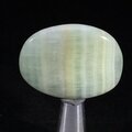Pistachio Calcite Massage Stone ~40mm
