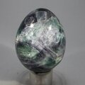 Rainbow Fluorite Crystal Egg  ~50mm