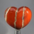Red Jasper Crystal Heart ~45mm