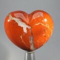 Red Jasper Crystal Heart ~46mm