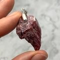 Rhodonite Healing Crystal 925 Silver Pendant ~35mm