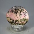 Rhodonite Polished Flat Tumblestone ~45mm