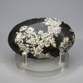 Rhodonite Snowflake Polished Stone ~59mm