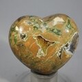 Rhyolite Crystal Heart ~45mm