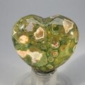 Rhyolite Crystal Heart ~45mm