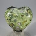 Rhyolite Crystal Heart ~45mm