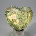 Rhyolite Crystal Heart ~45mm