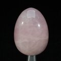 Rose Quartz Crystal Egg ~49mm