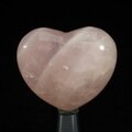 Rose Quartz Crystal Heart  ~44mm