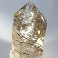 Rutilated Smoky Quartz Polished Point ~5.5 x 3.75cm