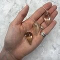 Rutilated Quartz Long Drop Pendulum
