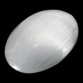 Selenite Massage Stone ~80mm