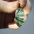 Seraphinite Gemstone Pendant ~31mm