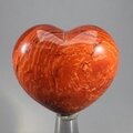 Snake Skin Jasper Crystal Heart ~45mm