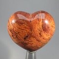 Snake Skin Jasper Crystal Heart ~45mm
