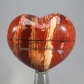 Snake Skin Jasper Crystal Heart ~46mm