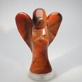 Superior Extra Large Carnelian Angel ~93mm