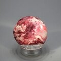 Thulite Polished Flat Stone ~38mm