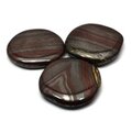 Tiger Iron Flat Tumble Stone ~44-47mm