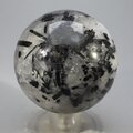 Tourmalinated Quartz Crystal Sphere ~54mm