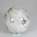 TERRIFIC Tourmalinated Quartz Crystal Sphere ~55mm