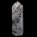 Tourmalinated Quartz Polished Point  ~90mm