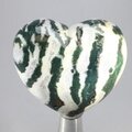 Tree Jasper Crystal Heart ~45mm