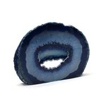Agate Free-standing Slice (Blue) ~110x147mm